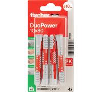 Fischer 537652 DuoPower 10 x 80 K NV Cheville 80 mm 10 mm 1 set