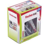 Boîte de 10 chevilles Duopower avec vis FISCHER 538258 Ø12 x 60 mm