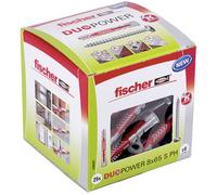 Fischer 538261 DUOPOWER 8x65 S PH LD Cheville 2 éléments 65 mm 8 mm 25 pc(s)