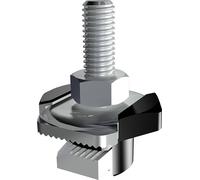 Fischer 538653 Vis à tête rectangulaire M8 30 mm acier, polypropylène étamé par galvanisation 100 pc(s)