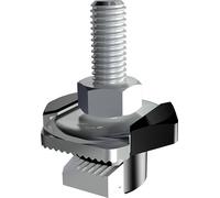 Fischer 538655 Vis à tête rectangulaire M8 60 mm acier, polypropylène étamé par galvanisation 100 pc(s)