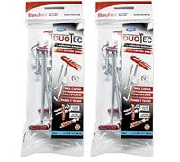 fischer 541889 - BOLSA DUOTEC 10 TACO 6 UDS + T 6 UDS gris/rouge (Lot de 2)