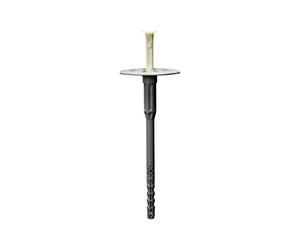 Fischer 546446 Ancre FIF-CN II 8/120, fixation à percussion haute performance pour systèmes composites pour systèmes d'isolation thermique externe, 100 pièces, longueur 168