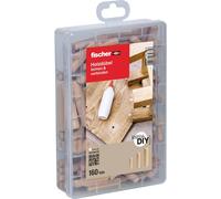 fischer fischer Tourillons en bois easyDIY boîte (160 pièces) Quantité:1
