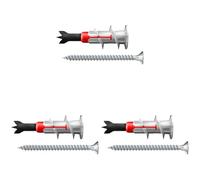 FISCHER 551593 - Taco autoperforante para placa de yeso DUOBLADE (Bolsa 20 ud.) (Lot de 3)