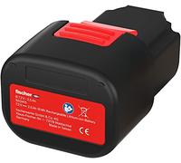 fischer 553415 Batterie au lithium-ion FGC 100 - B, 7,2 V 2,5 A, complète 90, charge pour 300 déclencheurs, 10 minutes, rouge