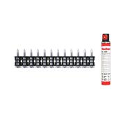 fischer 553426 Clés déclencheur DFNH 17 pour cloueuse à gaz FGC 100, convient pour acier, béton (> C 30/37), brique et maçonnerie, 1 008 pièces, gris