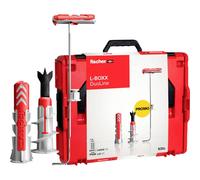 Fischer 558626 DUO-Line Boîte d'assortiment de chevilles 833 parties