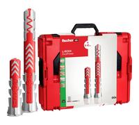 Fischer 558627 DUOPOWER Boîte d'assortiment de chevilles 910 parties