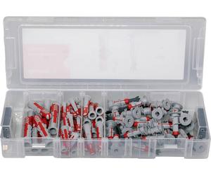 Fischer 560098 MiniFixTainer DuoLine Set de fixation 77 pc(s)