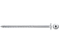 Fischer 561798 PowerFast II Boulon pour godets délévateur 6 mm 140 mm à denture intérieur multiple acier étamé par galvanisation 100 pc(s)