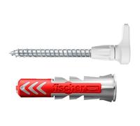 Fischer 564169 ancrage à vis et cheville murale 25 pièce(s) Kit de fiches murales et crochets