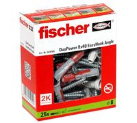 fischer EasyHook Angle DuoPower 8x40, Cheville