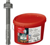 fischer - Seau de 145 Chevilles métalliques FAZ II Plus 10x95 10/30 en Acier Inoxydable