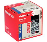 Fischer 572923 DuoHM 4x55 S PH TX Cheville pour corps creux 55 mm 25 pc(s)