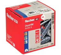 Chevilles métallique pour corps creux DuoHM l 55mm embout PZ et TX - FISHER - 5729XX