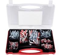 fischer Meister-Box XL Habitat Lot de 210 chevilles et vis de 5 à 10 mm de diamètre pour les bricoleurs et les professionnels, utilisation universelle pour supports inconnus en intérieur