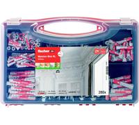 Fischer 577865 Meister-Box XL Altbau + S Boîte d'assortiment de chevilles 30 mm, 40 mm, 50 mm, 65 mm, 80 mm 280 parties
