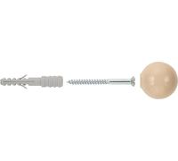Fischer 5x Butoir de porte TS 8 BG beige - 060551