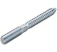 Fischer 65132 STS Goujon double filetage 10 mm 80 mm profil Torx, 6 pans extérieurs acier inoxydable A2 100 pc(s)