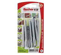 Fischer 77857 Lot de 4 Chevilles universelle UX 10 x 60 mm SK