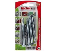 Fischer 77857 Lot de 4 Chevilles universelle UX 10 x 60 mm SK G