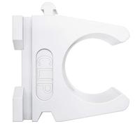 fischer 79196 Clip Tube RC IEC 63 pour la Fixation de tuyaux/Boite de 15, Blanc
