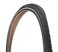 Fischer 85000 Pasi 37-622 Trek sw Pneu de vélo trekking pour Manteau de vélo anti-crevaison 28" Noir + Reflex