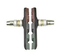 Unitec Patins de frein Fischer 85188 - Lot de 2, freins en V / Cantilever, Noir, DIN EN 14766