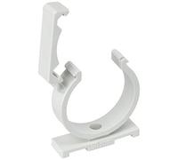 fischer - Agrafes fixes câbles Sg-15 gris pour la pose de câbles et de tuyaux PVC (100 unités)
