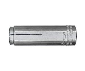 FISCHER Ancrage d'expansion aux chocs EA M16 N (lot de 25 unités) - Acier inoxydable, Cylindrique bombée, Ancrage, Argenté