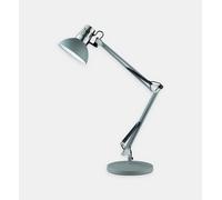 Fischer And Honsel - Lampe De Table - Pit - Gris