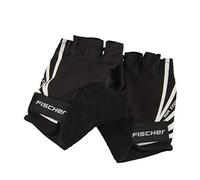 Fischer ANIO Gants de Cyclisme rembourrés pour Adulte Noir Taille S/M