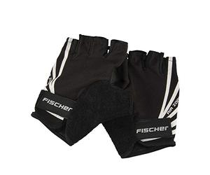 Fischer ANIO Gants de Cyclisme rembourrés pour Adulte Noir Taille S/M