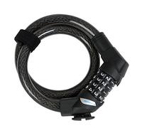 Fischer Antivol Cadenas à Corde-Longueur : 60 cm-Diamètre : 14 mm Mixte, Noir