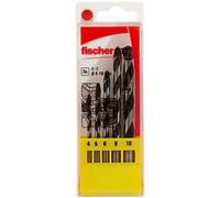 fischer - Assortiment forets béton CTS / 5 forets, du diamètre 4 au diamètre 10, Gris