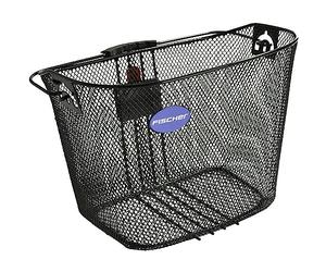 Fischer Basimply Panier de guidon Noir