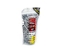 Fischer Taco nylon SX Big Pack 6 x 30 mm 200 + 40 gratuites Gris