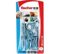 FISCHER - Blister de 4 Chevilles corps creux piton hm5x37