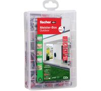 Fischer Boîte dassortiment de chevilles 561385 130 parties