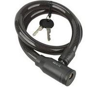 Fischer câble Serrure à Corde, Longueur 80 cm, diamètre 18 mm Mixte, Noir