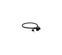 FISCHER Câble antivol pour vélo, longueur : 550 mm, noir