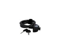 FISCHER Câble antivol pour vélo, longueur : 600 mm, noir