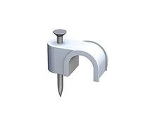 fischer - Câbles fixes Gc 8 blancs pour fixation de câbles ronds (lot de 100)