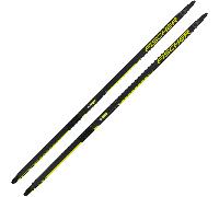 Pack ski de fond classique." Fischer Carbonlite Classic Jr 24 + Fixations - Enfant - Noir / Jaune - taille 167 - modèle 2024