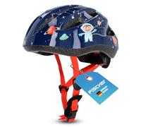 FISCHER Casque de vélo pour enfant - Différentes tailles - Haute sécurité - Avec éclairage