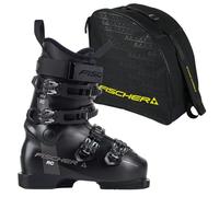 Fischer Chaussures de ski pour femmes Bottes de ski alpin Bottes de ski alpin RC One 8.5 - Taille : MP24.5 EU38 2/3 - Couleur : noir - Flex 85 - Modèle 2024 avec sac à chaussures de ski