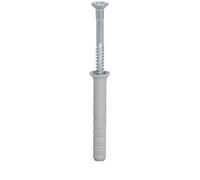 fischer - Cheville à frapper N 8x100/60 avec vis tête fraisée en acier électrozingué/Boite de 100