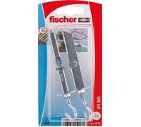 fischer - Cheville à bascule VH M5 avec crochet/Blister de 2
