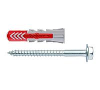 Fischer Cheville DUOPOWER bi-matière multi-matériaux 10x50 avec vis – Boîte 25